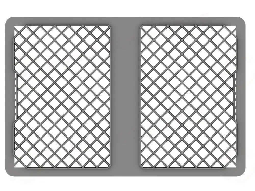 SERIE EUROPA 600X400 MM - ALTEZZA 350 MM - FONDO FORATO E PARETI FORATE - EF6435 - PAVONI ITALIA