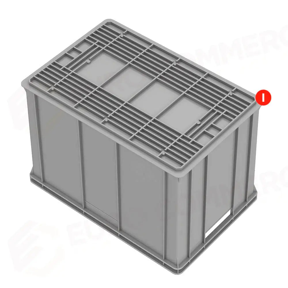 SERIE EUROPA 600X400 MM - ALTEZZA 410 MM - FONDO CHIUSO E PARETI CHIUSE - E6441 - PAVONI ITALIA