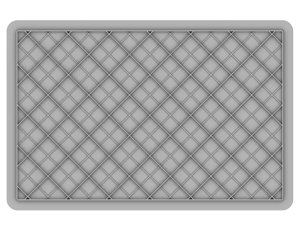 SERIE EUROPA 600X400 MM - VERSIONE LEGGERA ALTEZZA 90 MM - FONDO CHIUSO E PARETI CHIUSE - E6409L - PAVONI ITALIA