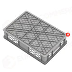 SERIE EUROPA LIGHT 600X400 MM - ALTEZZA 140 MM - FONDO FORATE E PARETI FORATE - EC6414L - PAVONI ITALIA