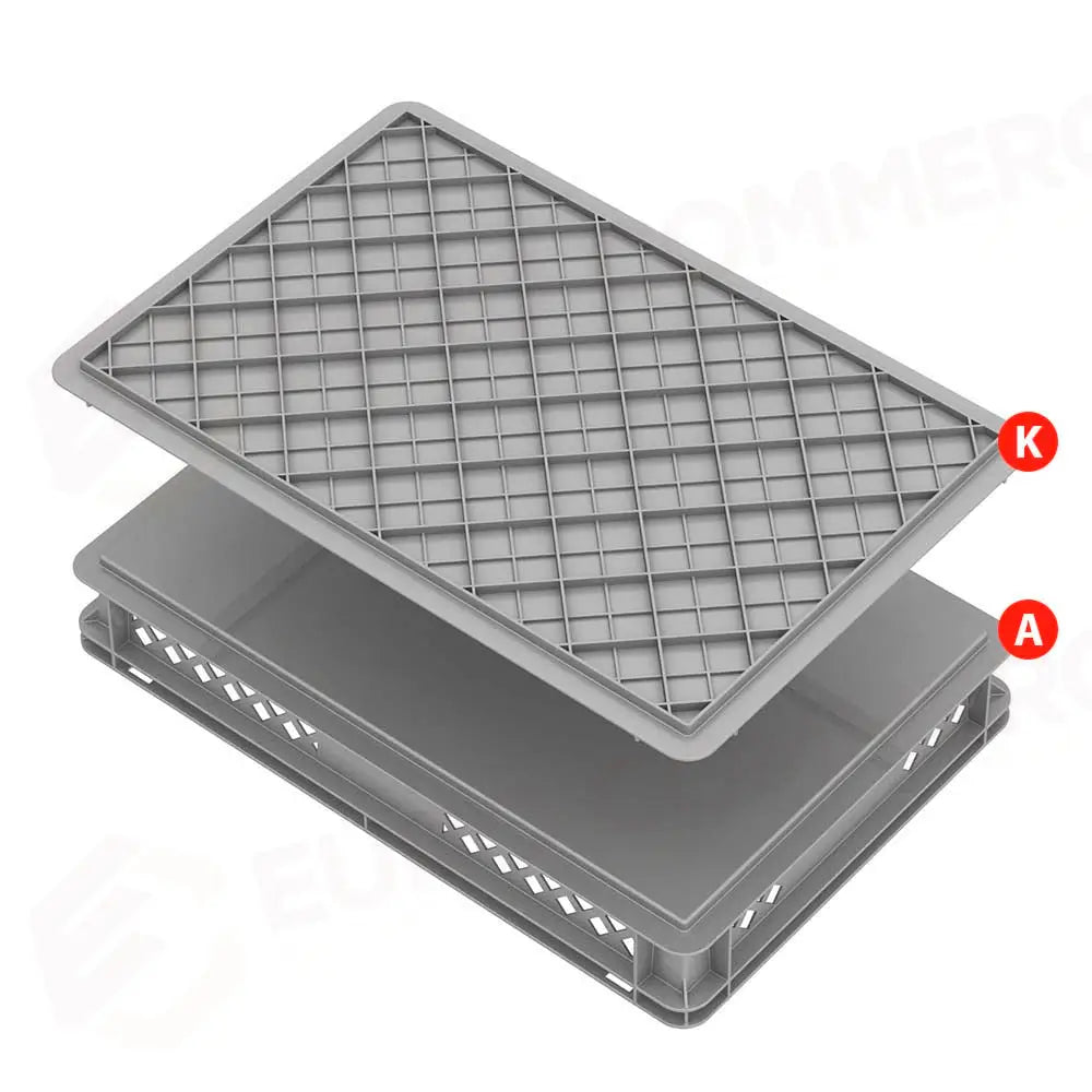 SERIE EUROPA LIGHT 600X400 MM - ALTEZZA 70 MM - FONDO CHIUSO E PARETI FORATE - EC6407L - PAVONI ITALIA