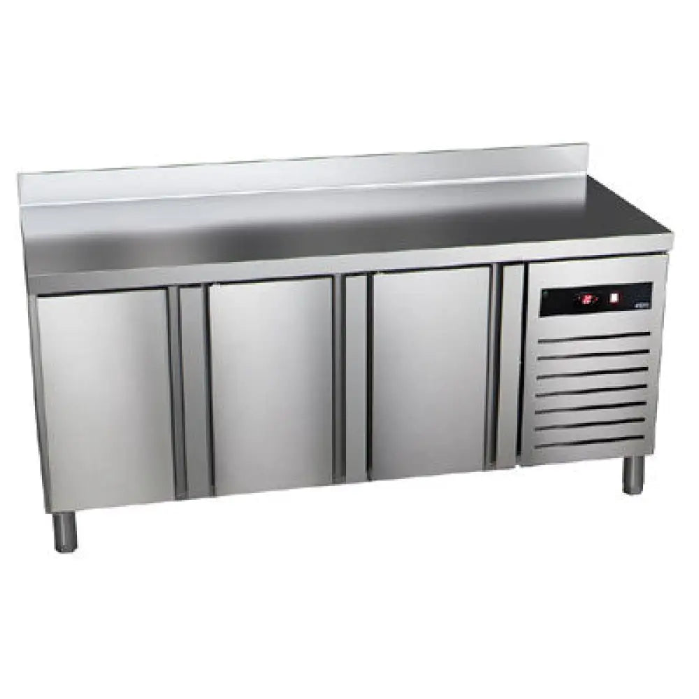 SERIE GREEN – TAVOLO 3 PORTE + MOTORE REFRIGERATO O CONGELATORE GN 1/1 - ASPES PROFESSIONAL - TAVOLI