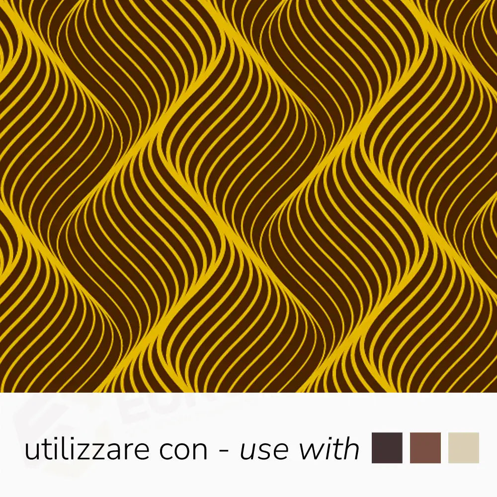 SERIGRAFIA COLORE GIALLO PER CIOCCOLATO FONDENTE BIANCO E AL LATTE DIM. 340 X 265 MM - CONF. 30 FO - SD207SB - PAVONI