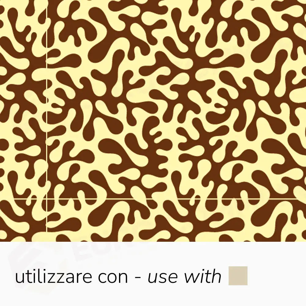 SERIGRAFIA COLORE MARRONE PER CIOCCOLATO BIANCO DIM. 340 X 265 MM - CONF. 30 FOGLI - SD220SB - PAVONI ITALIA