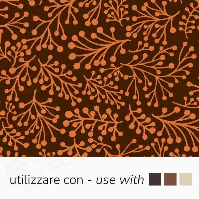 SERIGRAFIA COLORE RAME PER CIOCCOLATO FONDENTE, BIANCO E AL LATTE DIM. 340 X 265 MM - CONF. 30 FO - SD204SB - PAVONI ITALIA