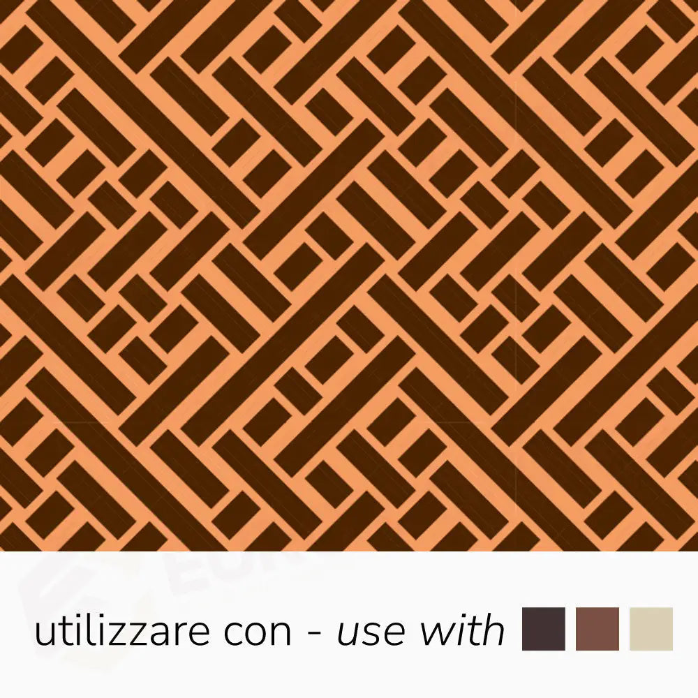 SERIGRAFIA COLORE RAME PER CIOCCOLATO FONDENTE BIANCO E AL LATTE DIM. 340 X 265 MM - CONF. 30 FO - SD211SB - PAVONI