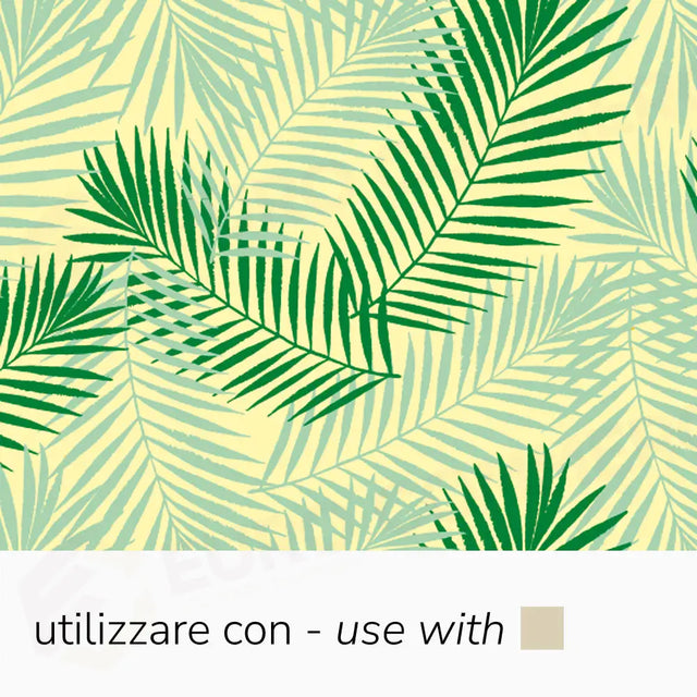 SERIGRAFIA COLORE VERDE CHIARO E SCURO PER CIOCCOLATO BIANCO DIM. 340 X 265 MM - CONF. 30 FOGLI - SD217SB - PAVONI ITALIA