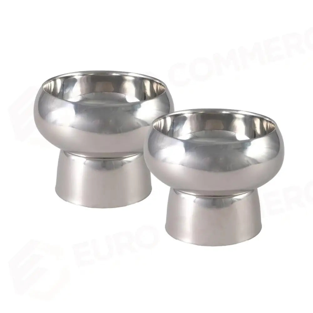 SET 2 COPPETTE DOUBLE WALL 8 CM MONTECARLO ALM-329B MEDRI - 13600050 - MEDRI