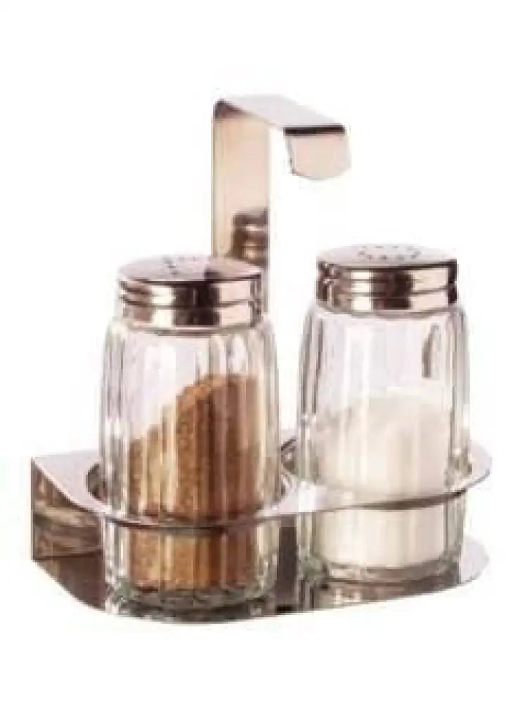 SET 2 PEZZI SALE E PEPE ACCIAIO INOX - SPSL2 - KAREL - Attrezzatura