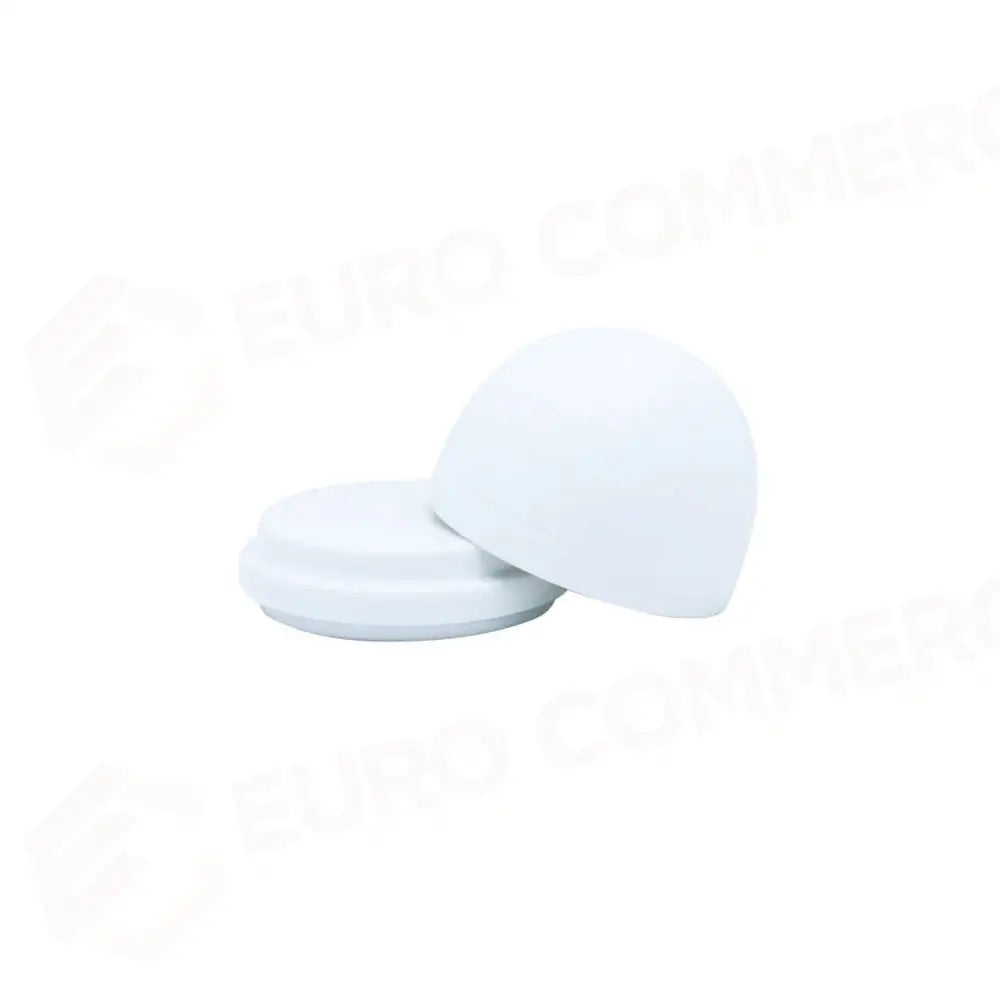 SET 2 PZ. BURRIERA C/COP.CM.7,5 HEMISPHERE WHITE - PC/600/25 - ROYALE - PIATTI GOURMET