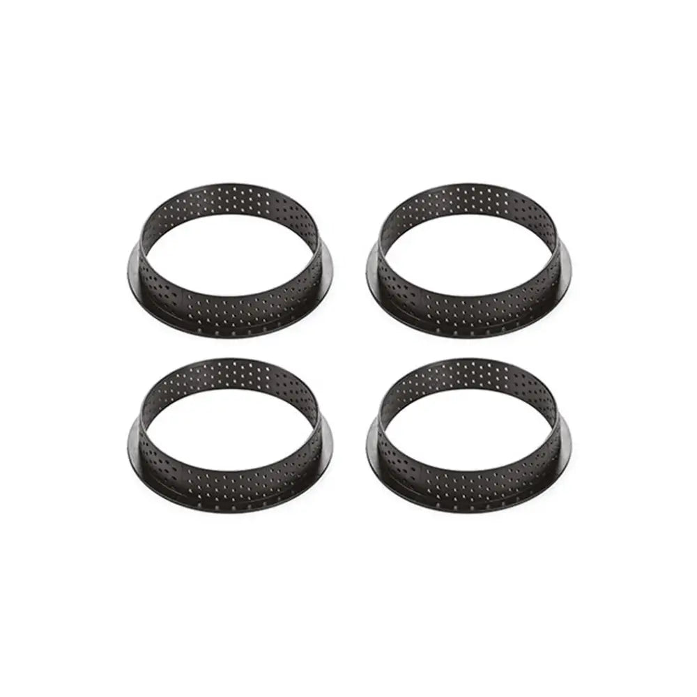 SET 4 ANELLI TONDI MICROFORATI 10 CM RING 52.277.20 SILIKOMART - 7590353 - MEDRI