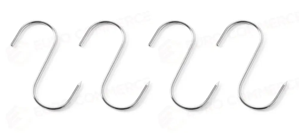 SET 4 PEZZI GANCI PER CARNE - HENDI 110X5MM - 513545