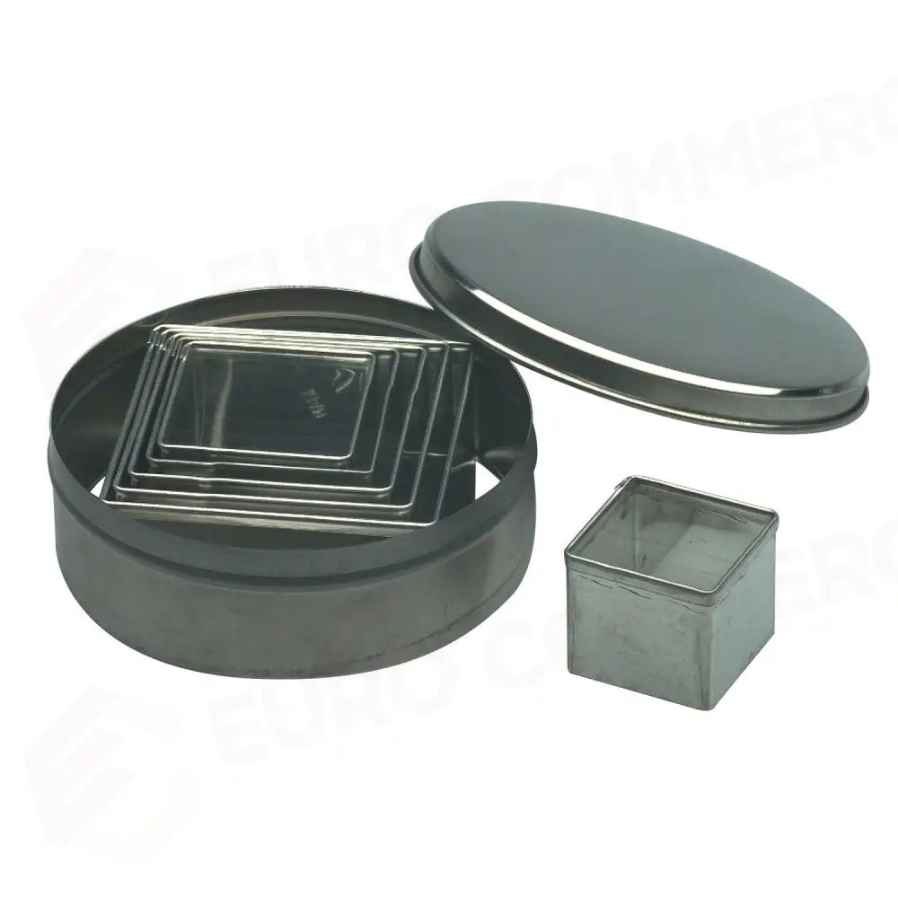 SET 6 TAGLIABISC. A QUADRATO LISCIO - 285533 - PIAZZA - ACCESSORI