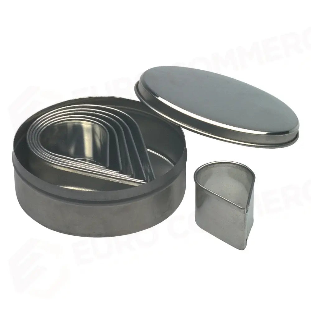 SET 6 TAGLIABISCOTTI A GOCCIA - 285524 - PIAZZA - ACCESSORI