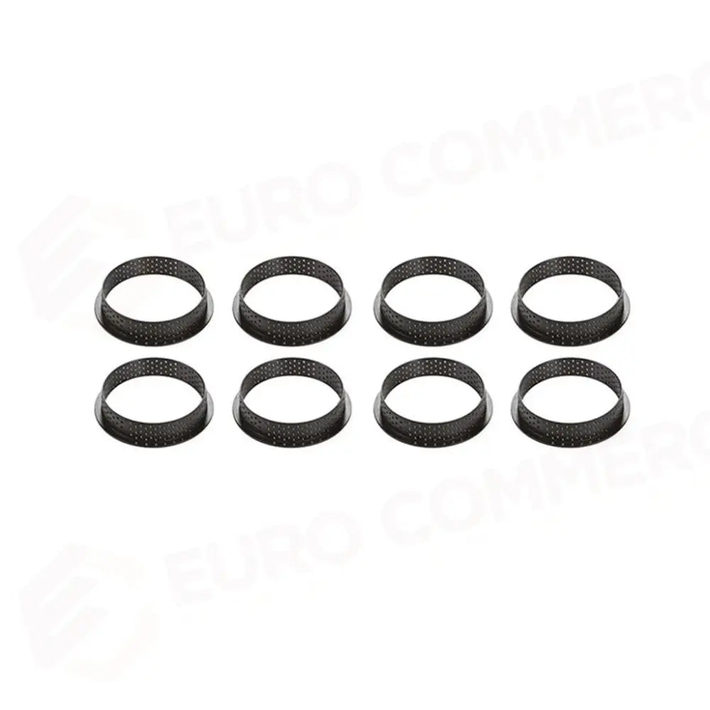 SET 8 ANELLI TONDI MICROFORATI 7 CM RING 52.306.20 SILIKOMART - 7590354 - MEDRI