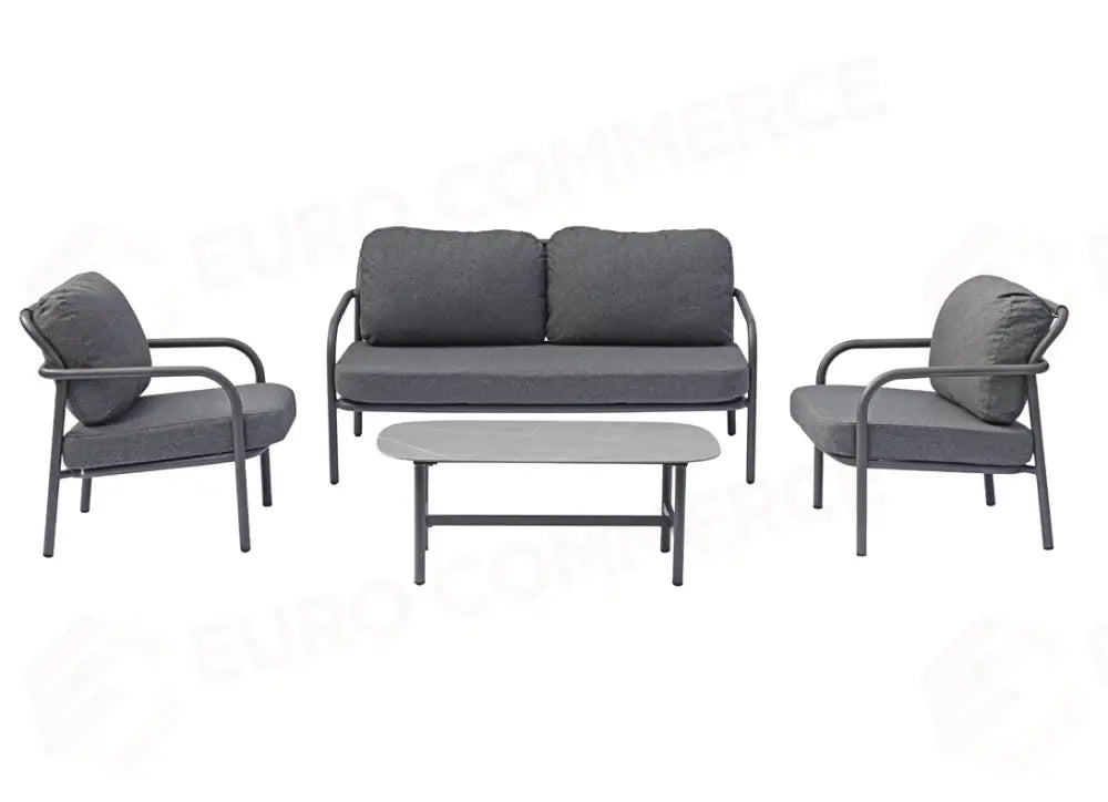 SET ALMERIA IN ALLUMINIO - ANTRACITE