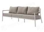 SET CADICE IN ALLUMINIO - BIANCO