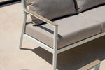 SET CADICE IN ALLUMINIO - BIANCO