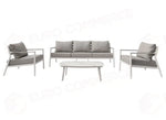 SET CADICE IN ALLUMINIO - BIANCO