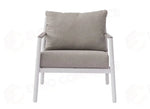 SET CADICE IN ALLUMINIO - BIANCO
