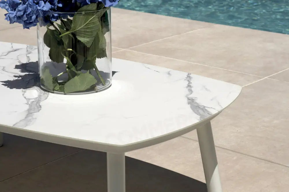 SET CADICE IN ALLUMINIO - BIANCO