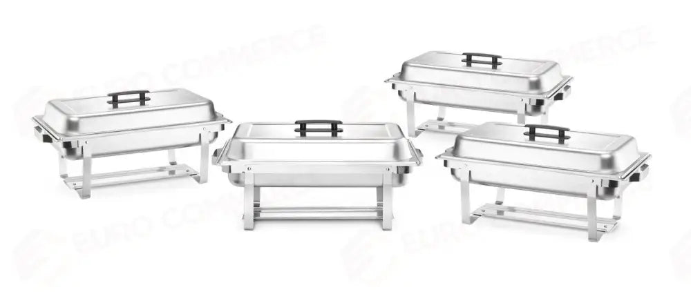 CHAFING DISH – SET DI 4 GN 1/1 7,5L 600X355X(H)305MM - HENDI