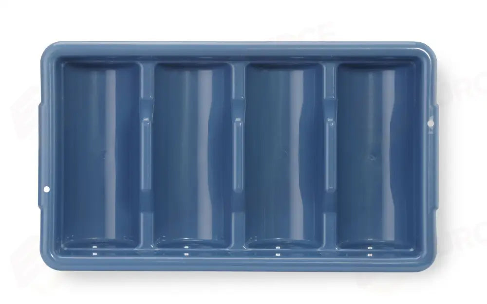 SET DI POSATE CON VASSOIO HENDI BLU 525X300X(H)95MM RETTANGOLARE - 766194