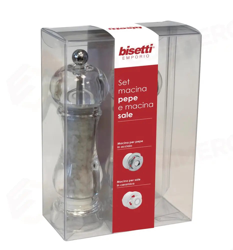 SET MACINASALE/PEPE 16,5 CM 9320 BISETTI - 0400171 - MEDRI