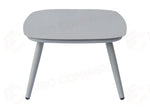 SET MARBELLA IN ALLUMINIO - CORDA BEIGE - CRETA