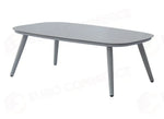 SET MARBELLA IN ALLUMINIO - CORDA BEIGE - CRETA