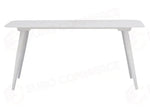 SET MILANO IN ALLUMINIO - WICKER PAGLIA - BIANCO