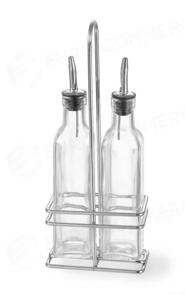 SET PER OLIO E ACETO 2X0,237L 0,47L 115X60X(H)325MM - HENDI