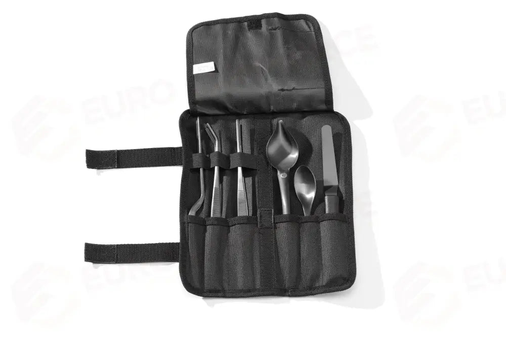 SET PLACCATURA DA CHEF 6 PEZZI NERO HENDI 255X25X(H)100MM - 400074