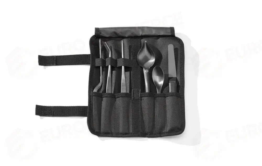 SET PLACCATURA DA CHEF 6 PEZZI NERO HENDI 255X25X(H)100MM - 400074