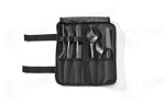 SET PLACCATURA DA CHEF 6 PEZZI NERO HENDI 255X25X(H)100MM - 400074