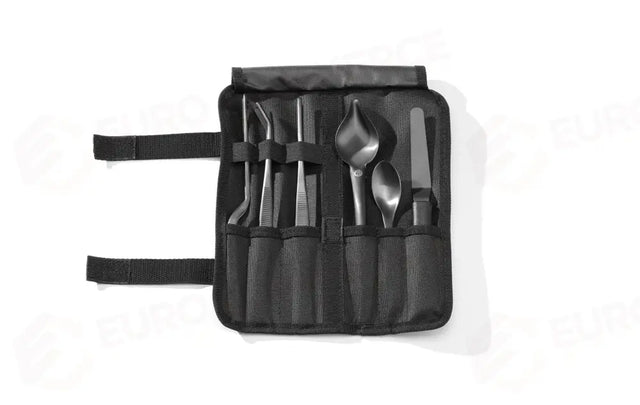 SET PLACCATURA DA CHEF, 6 PEZZI, NERO, HENDI, 255X25X(H)100MM - 400074