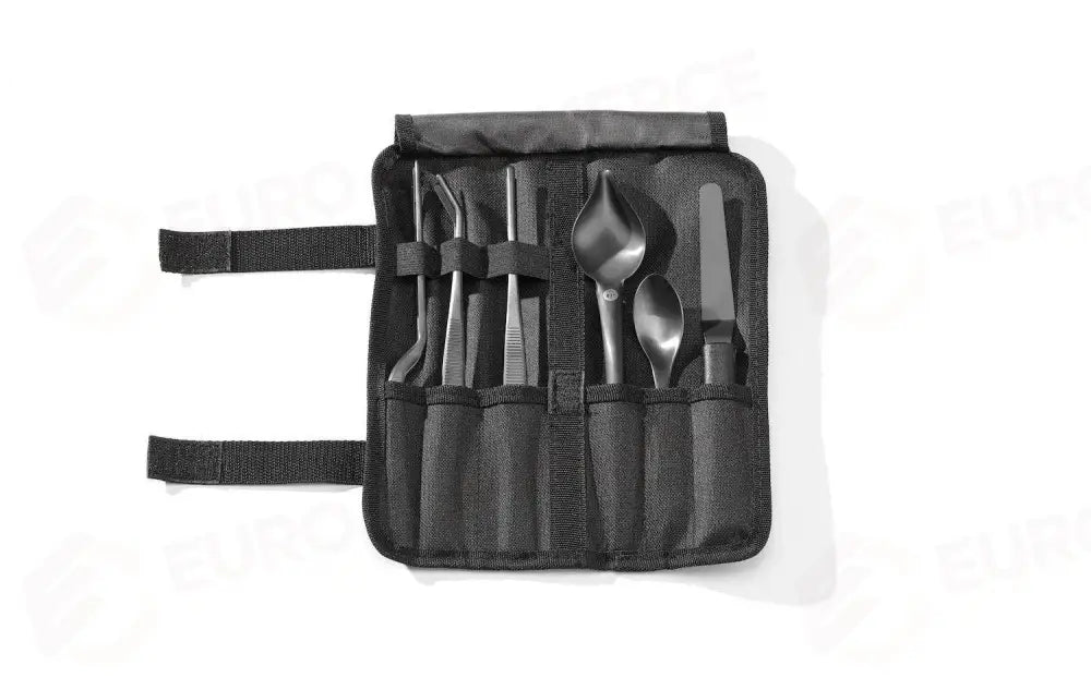 SET PLACCATURA DA CHEF 6 PEZZI NERO 255X25X(H)100MM - HENDI