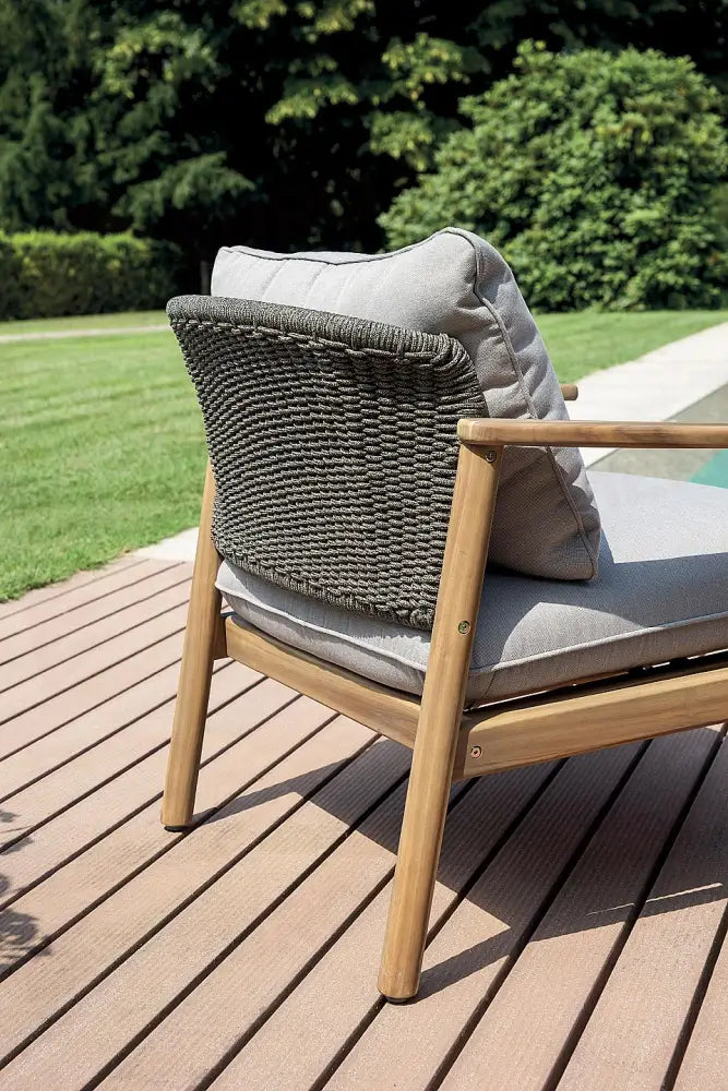 SET SCILLA IN ACACIA FSC - CORDA ANTRACITE