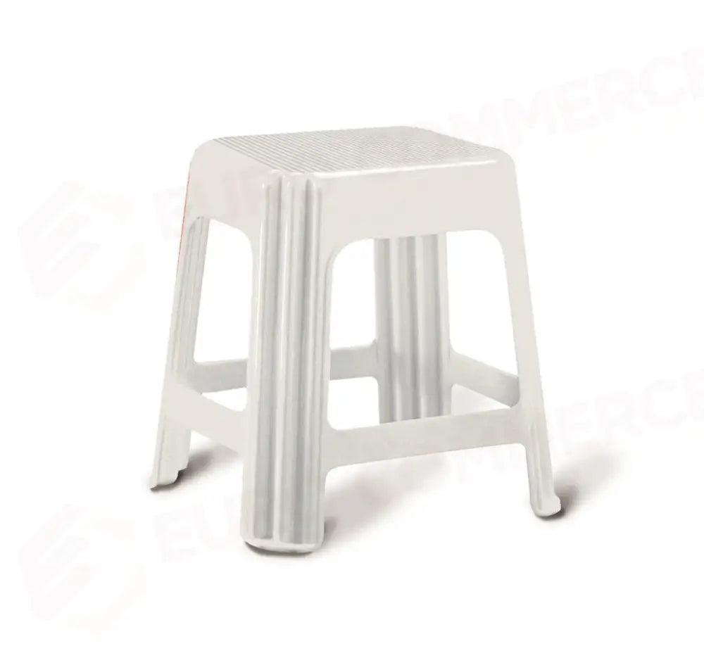 SGABELLO 42X34 CM BIANCO NOVANTA 7590 GIGANPLAST - 1190225 - MEDRI