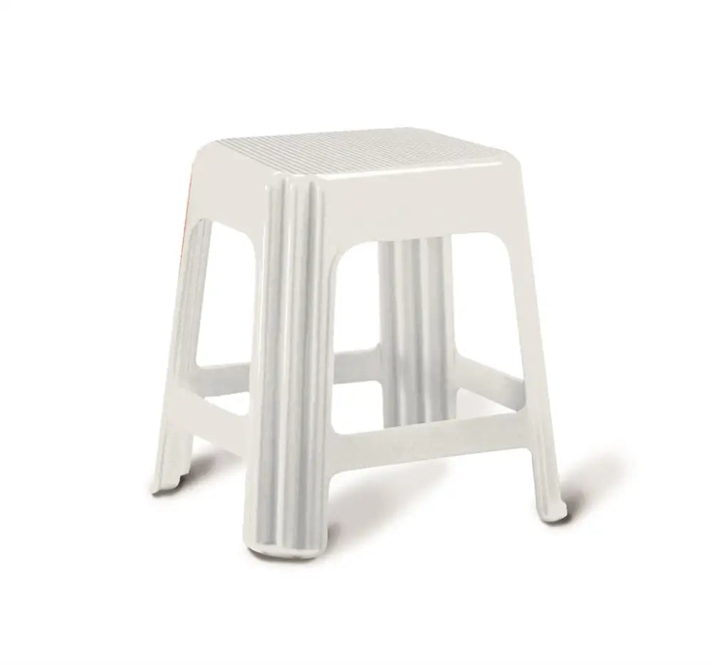 SGABELLO 42X34 CM BIANCO NOVANTA 7590 GIGANPLAST - 1190225 - MEDRI