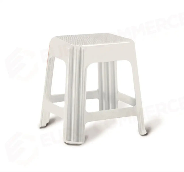 Tabouret 42 x 34 cm blanc Novanta 7590 Giganplast - 1190225 - MEDRI