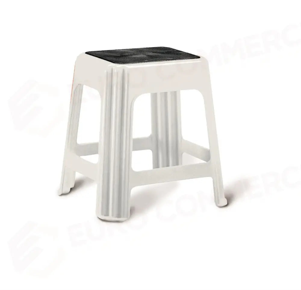 SGABELLO 42X34 CM BIANCO NOVANTA 7595 GIGANPLAST - 1190469 - MEDRI