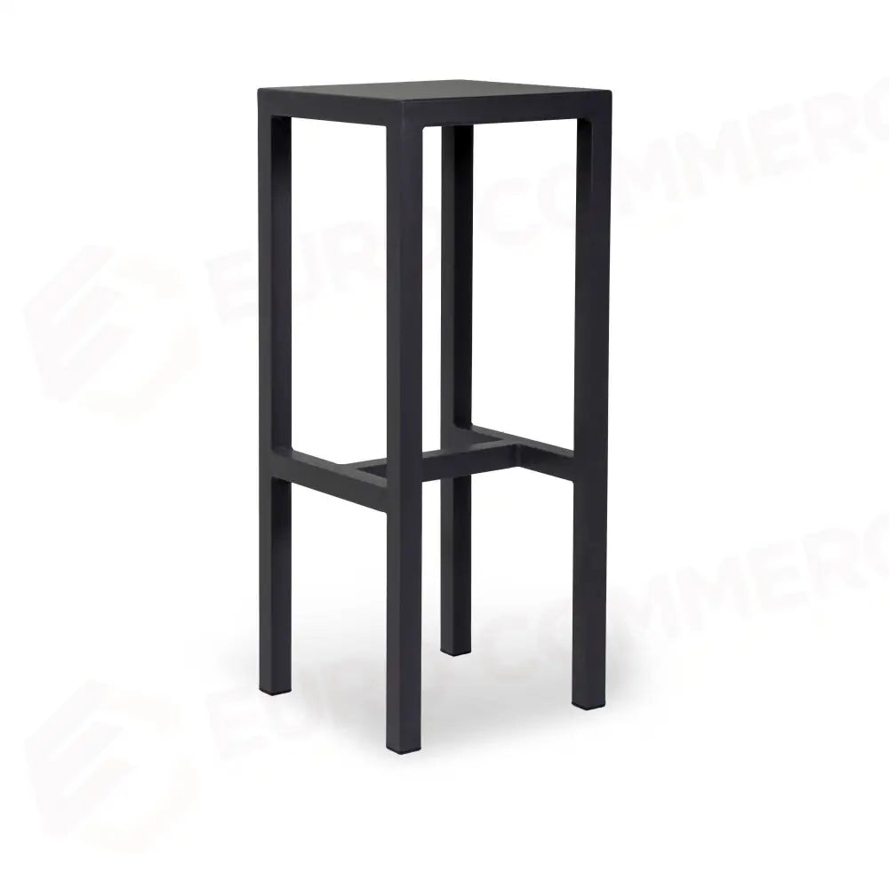 SGABELLO BAR FISSO METALLO NEW ELMA ANTRACITE CM30X30H75 - 6473340000 - VACCHETTI