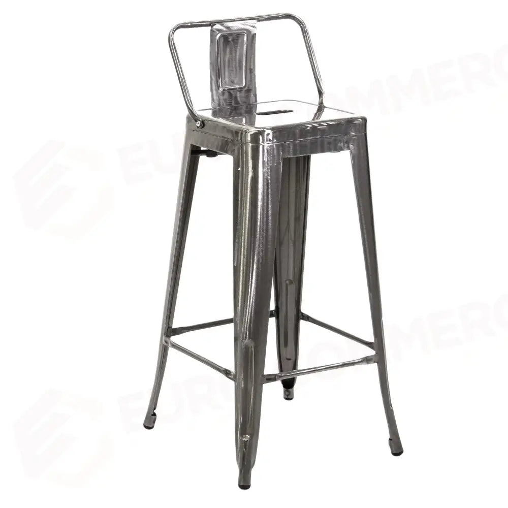 SGABELLO FERRO NEW BRISTOL GALVANIZATO CM42X42H77/94 - 8033180000 - VACCHETTI