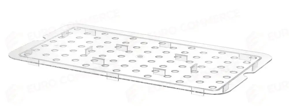 SGOCCIOLATOIO GASTRONORM PROFI LINE GN 1/1 TRASPARENTE 467X263MM - HENDI