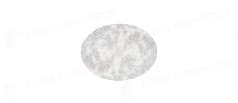 SHINY TOVAGLIA OVALE PVC ARGENTO 44,5X33 - 144226 - MORINI