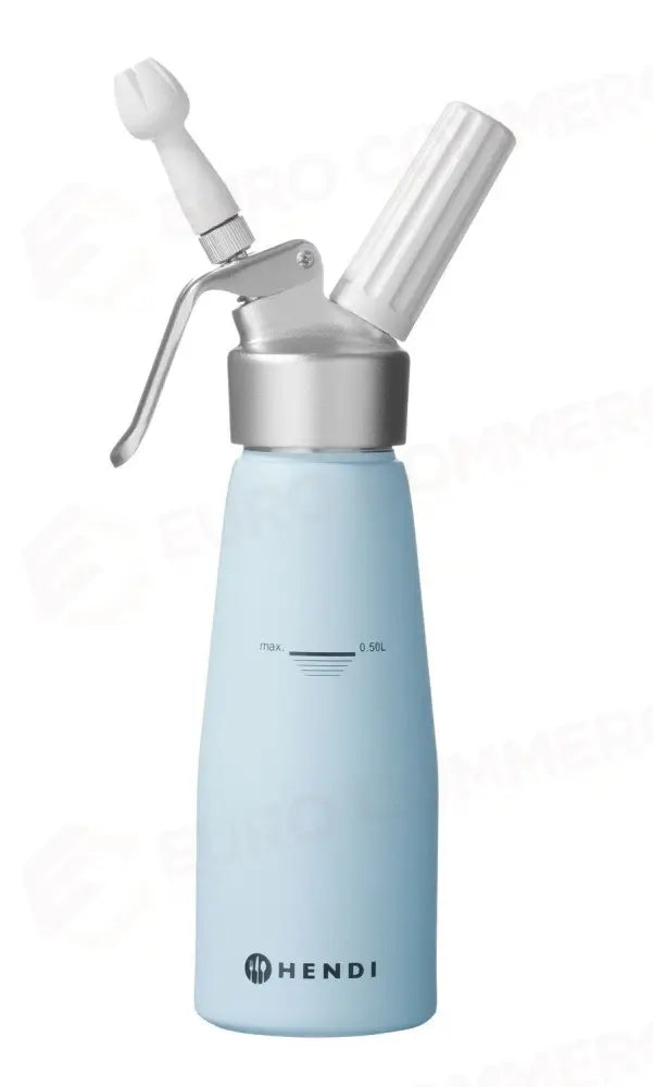 SIFONE PER PANNA 0,5L BLU PASTELLO Ø80X(H)260MM - HENDI