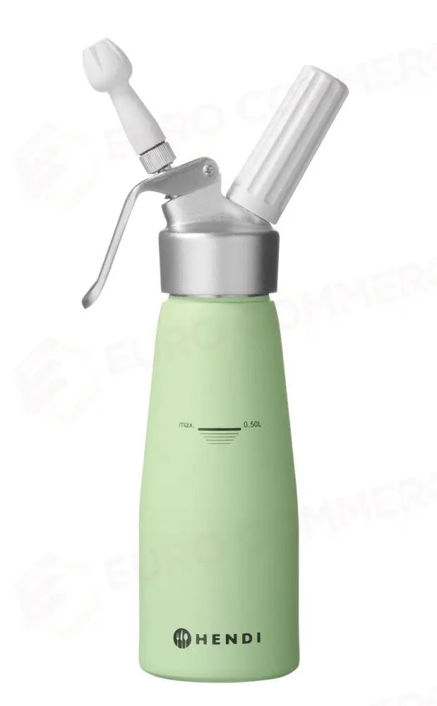 SIFONE PER PANNA 0,5L VERDE PASTELLO Ø80X(H)260MM - HENDI