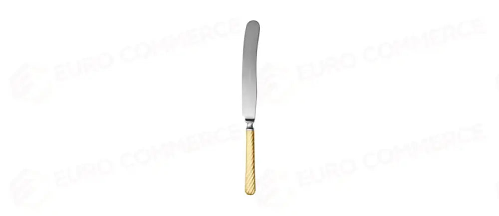 SOBOR PVD ORO SATINATO COLTELLO TAVOLA INOX 18/0 - 200048 - MORINI
