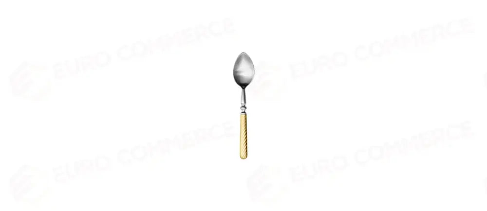 SOBOR PVD ORO SATINATO CUCCHIAINO CAFFÈ INOX 18/0 - 200054 - MORINI